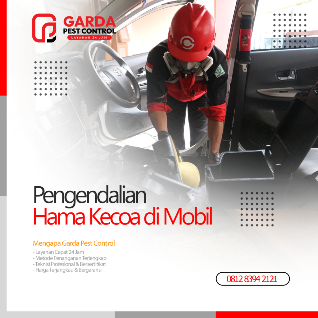 Jasa Pembasmi Kecoa Mobil Surabaya Cepat dan Handal