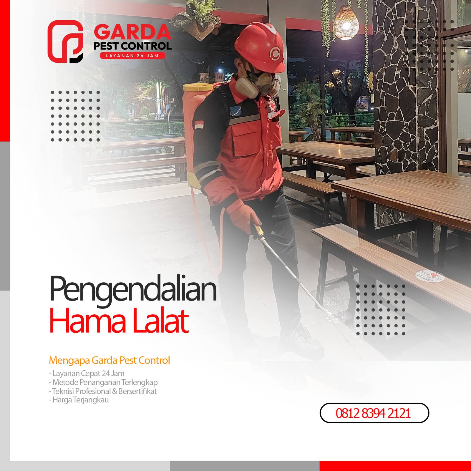 Jasa Pembasmi Lalat Terdekat di Bandung Garda Pest Control