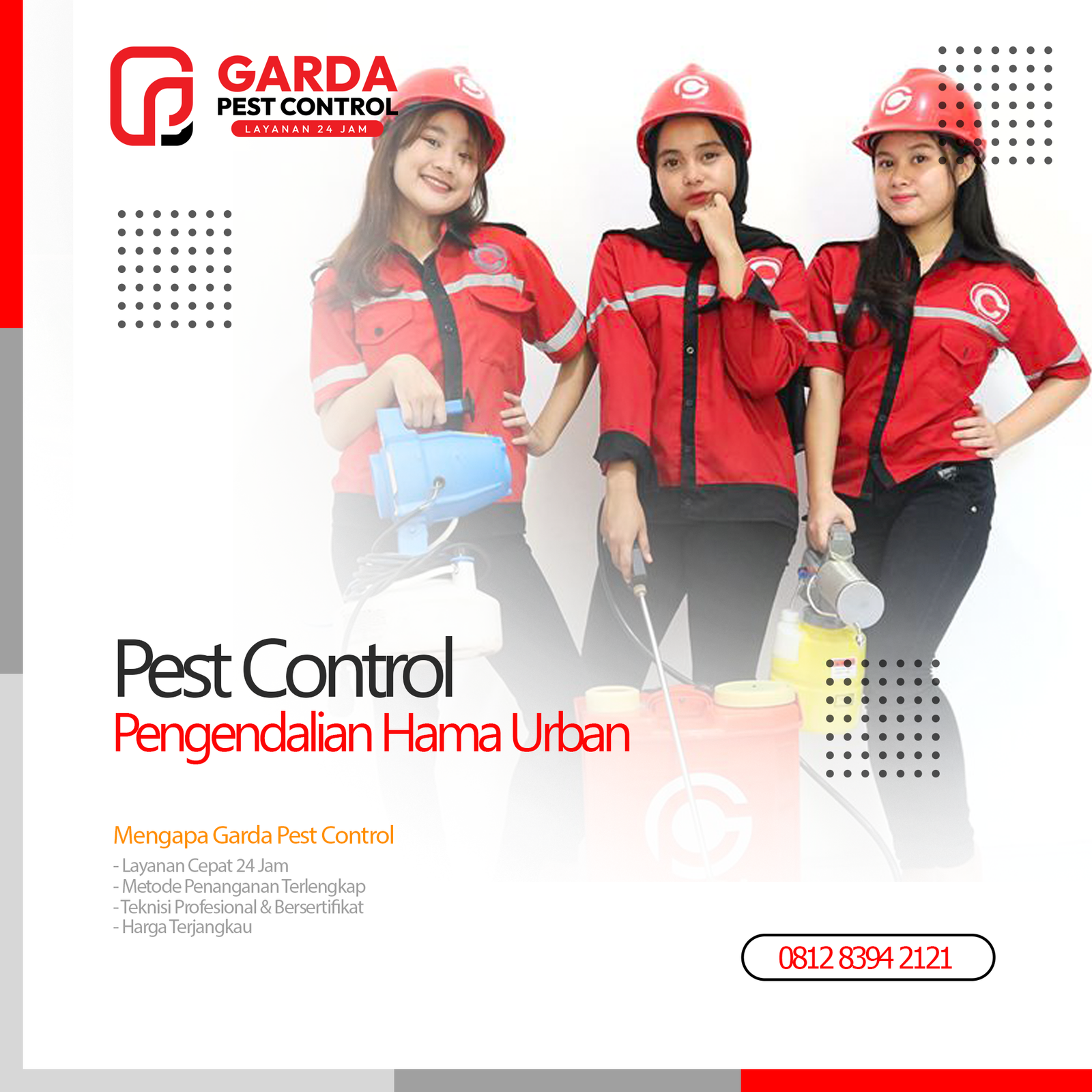 Jasa Pest Control Terdekat Pembasmi Hama Urban