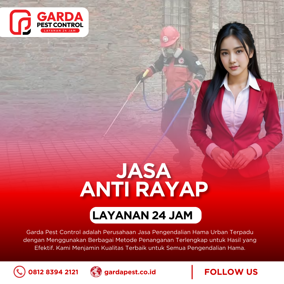 Jasa Anti Rayap di Sambikerep Surabaya Tuntas Hingga ke Akar