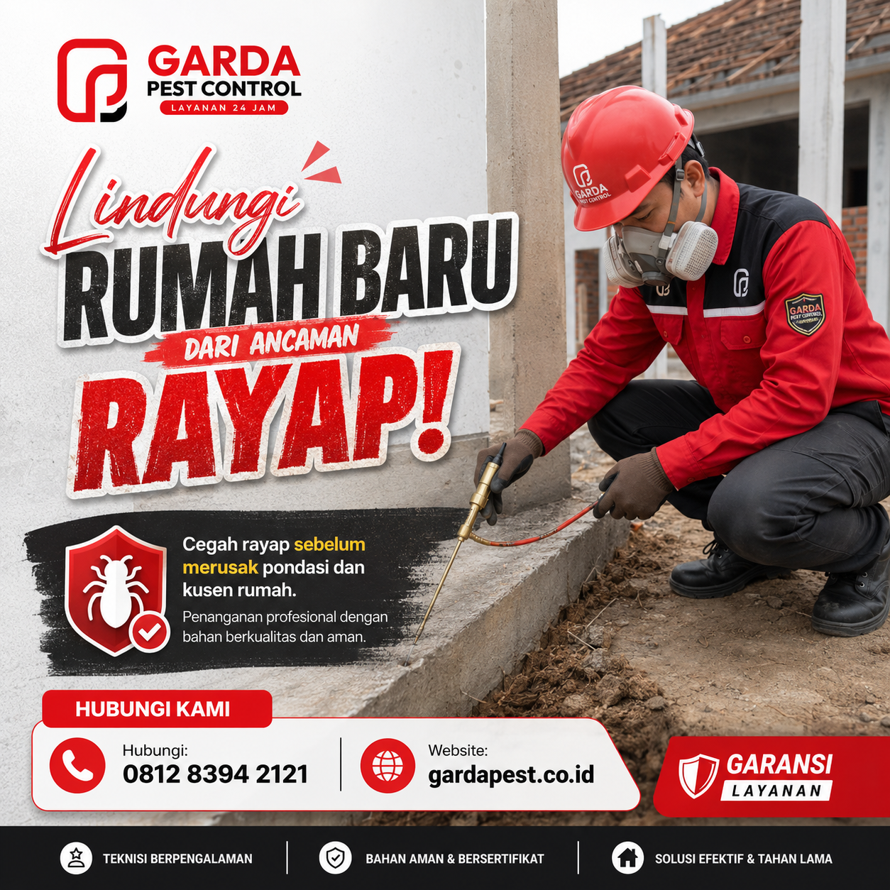 Harga Pembasmi Rayap Surabaya: Panduan Lengkap dan Perkiraan Biaya Transparan