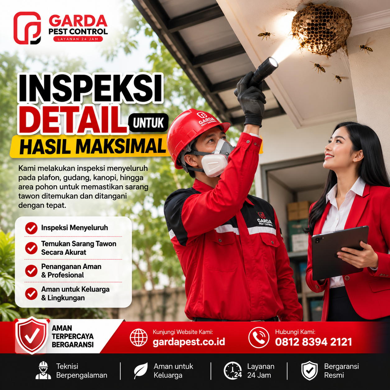 Biaya Jasa Pembasmi Sarang Tawon Profesional Surabaya: Panduan Lengkap untuk Perlindungan Keluarga
