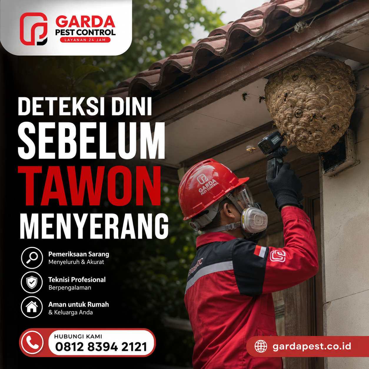 Garansi dan Layanan Purna Jual Jasa Pembasmi Tawon Surabaya: Solusi Tuntas untuk Rumah Anda