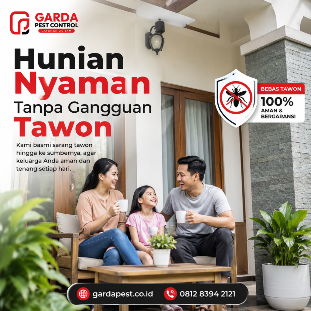 Jasa Pembasmi Tawon 24 Jam Surabaya