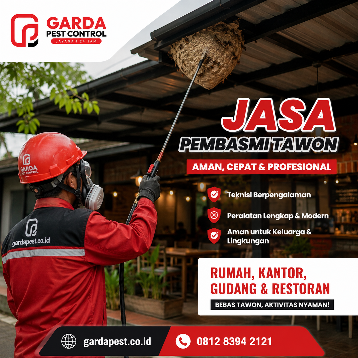 Jasa Pembasmi Tawon Profesional Surabaya: Perlindungan Maksimal untuk Lingkungan Anda