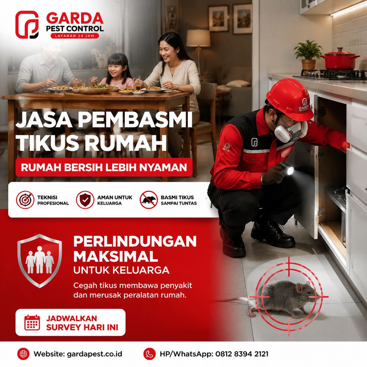 Jasa Pembasmi Tikus di Surabaya dan Faktor Penentunya