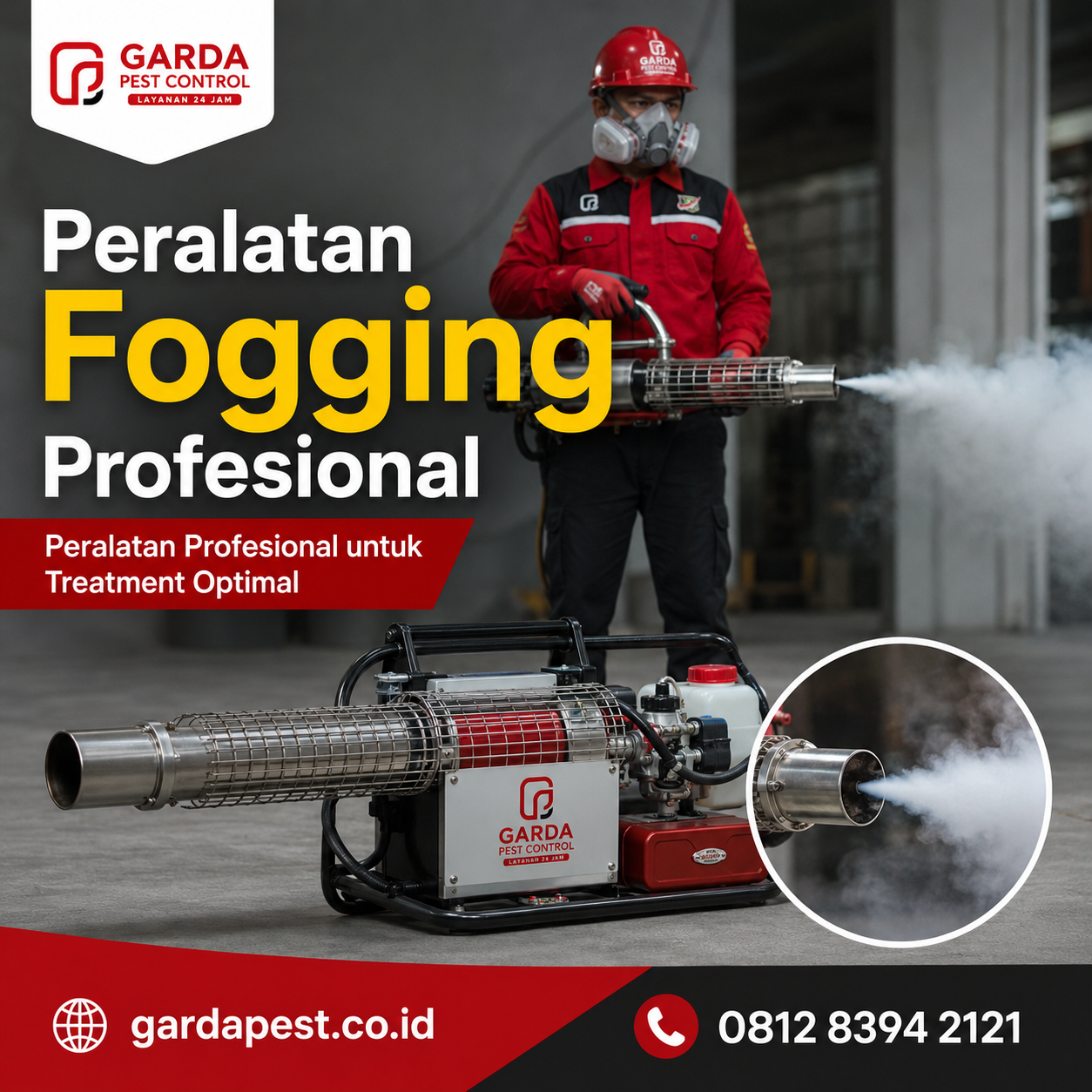 Jasa Fogging DBD Skala Kantor dan Pabrik Surabaya Terpercaya