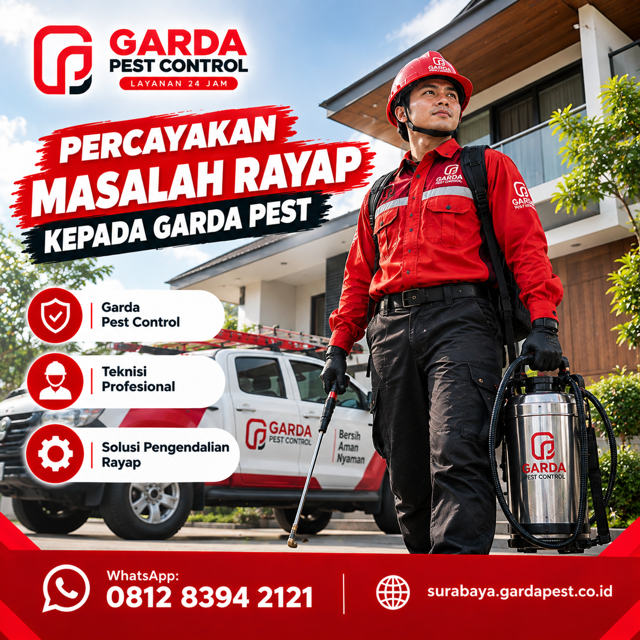 Biaya Jasa Anti Rayap Per Meter di Surabaya untuk Rumah dan Gedung