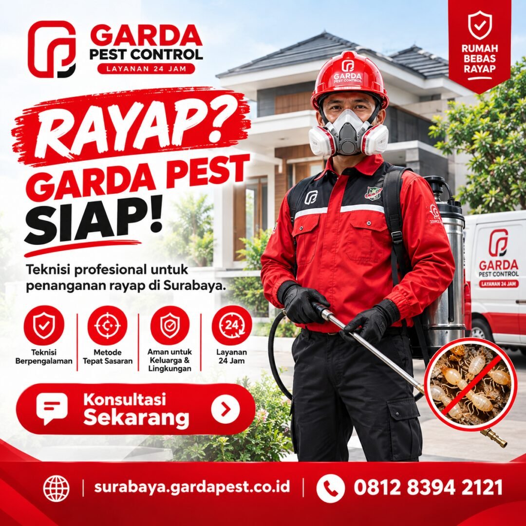 Jasa Anti Rayap di Sukolilo Surabaya Cegah Kerusakan Rumah Anda