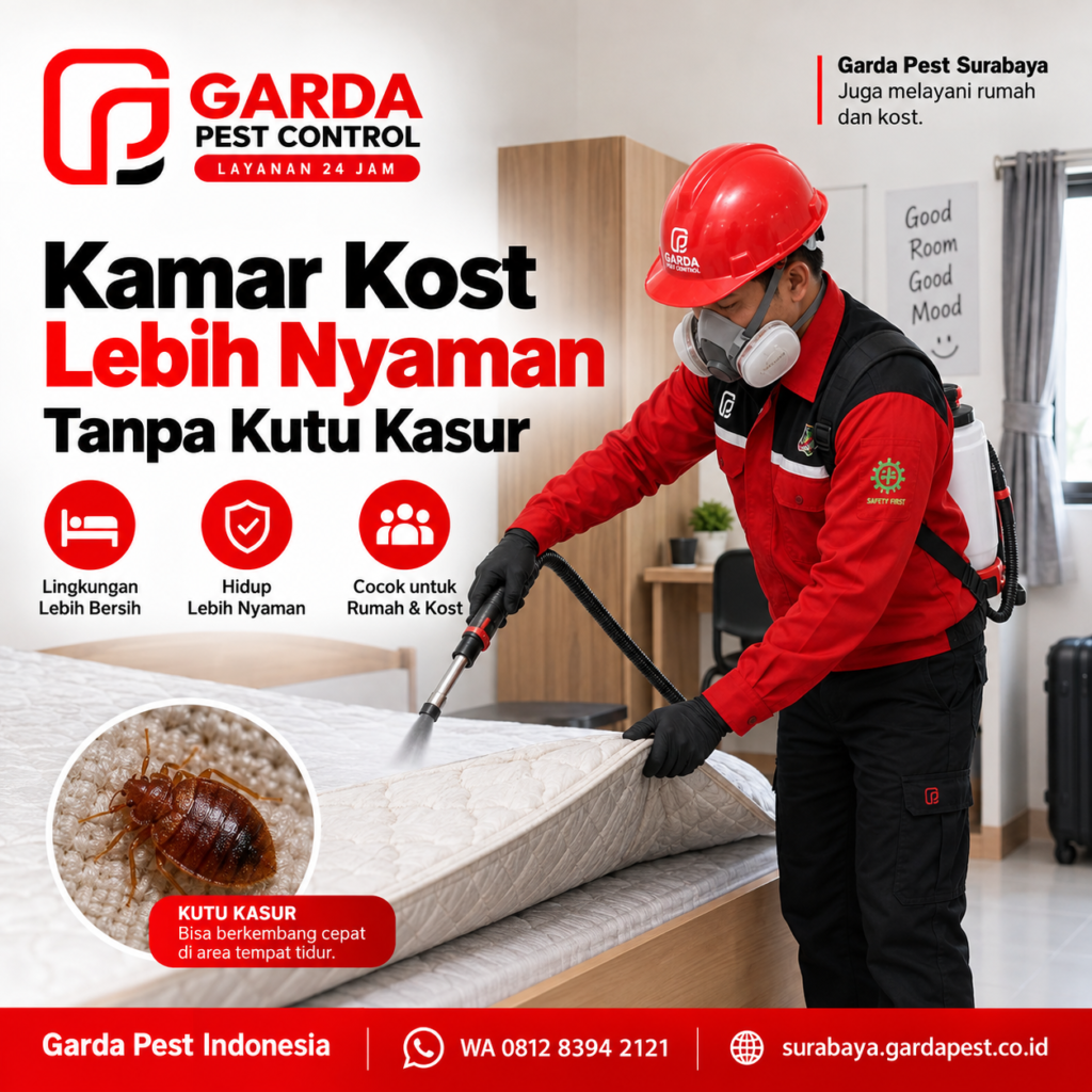 Rekomendasi Jasa Basmi Kutu Kasur Terdekat di Surabaya